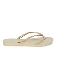 HAVAIANAS Infradito SCHLANK SANDGRAU / HELLGOLD - Damenschuhe - 3