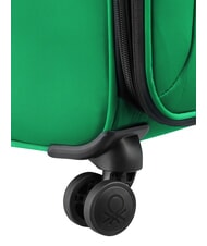 BENETTON By DELSEY COLOR BLOCK Mittlerer Trolley, ausziehbar Leguan - Halbharte Trolleys - 6