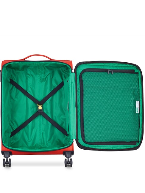 COLOR BLOCK Mittlerer Trolley, ausziehbar ROT - Halbharte Trolleys