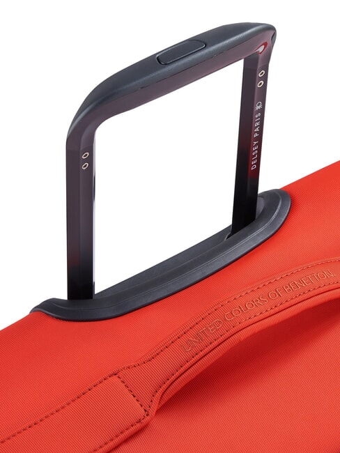 COLOR BLOCK Mittlerer Trolley, ausziehbar ROT - Halbharte Trolleys