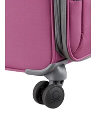 BENETTON UCB SOFT Gro&szlig;er, erweiterbarer Trolley Pfingstrose - Halbharte Trolleys - 7