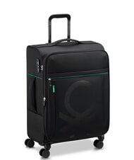BENETTON COLOR BLOCK Mittlerer Trolley, ausziehbar Schwarz - Halbharte Trolleys - 3