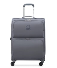 BENETTON UCB SOFT Erweiterbare Kabine + Mittlerer + Gro&szlig;er Trolley-Satz Anthrazit - Trolleyset - 2