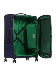 BENETTON By DELSEY COLOR BLOCK Gro&szlig;er, erweiterbarer Trolley Blau - Halbharte Trolleys - 2