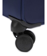 BENETTON COLOR BLOCK Gro&szlig;er, erweiterbarer Trolley Blau - Halbharte Trolleys - 6