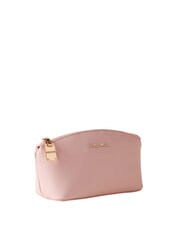 BORBONESE LETTERING Mini-Kulturbeutel aus Leder rosa Lotus - Etuitaschen &amp; Necessaire - 2