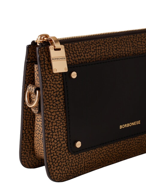 GRAFFITI Mini-Schultertasche natur op / schwarz - Damentaschen