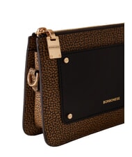 BORBONESE GRAFFITI Mini-Schultertasche natur op / schwarz - Damentaschen - 4