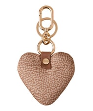 BORBONESE KEYRING Cuore Schl&uuml;sselanh&auml;nger mit Charm Sand - Schl&uuml;sselanh&auml;nger und Schl&uuml;sseletuis - 2