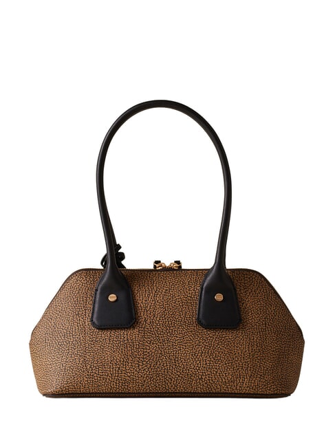 GEMINI Umh&auml;ngetasche natur op / schwarz - Damentaschen