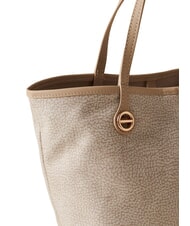 BORBONESE FLIGHT Handtasche mit Schulterriemen Sand - Damentaschen - 4