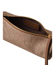 BORBONESE VIS-A-VIS Kleine Umh&auml;ngetasche beiger Meer - Damentaschen - 5