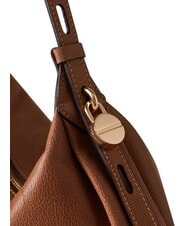 BORBONESE PRIVE Schultertasche, Leder Wurzel - Damentaschen - 6