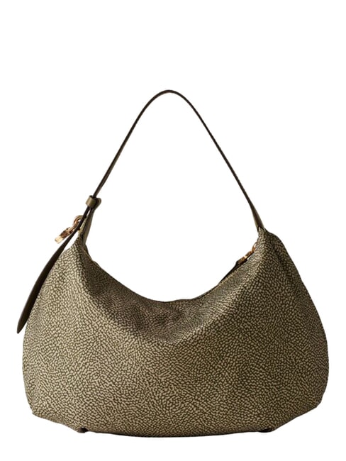PRIVE Hobo-Schultertasche Olive - Damentaschen
