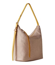 BORBONESE PRIVE Vertikale Schultertasche Sand/Safran - Damentaschen - 3