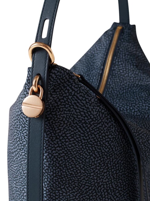 PRIVE Vertikale Schultertasche blauer Lapislazuli - Damentaschen