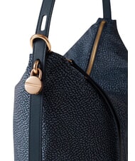 BORBONESE PRIVE Vertikale Schultertasche blauer Lapislazuli - Damentaschen - 4