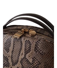 BORBONESE SEXY Handtasche mit Schulterriemen aus Leder braun/ebony - Damentaschen - 3