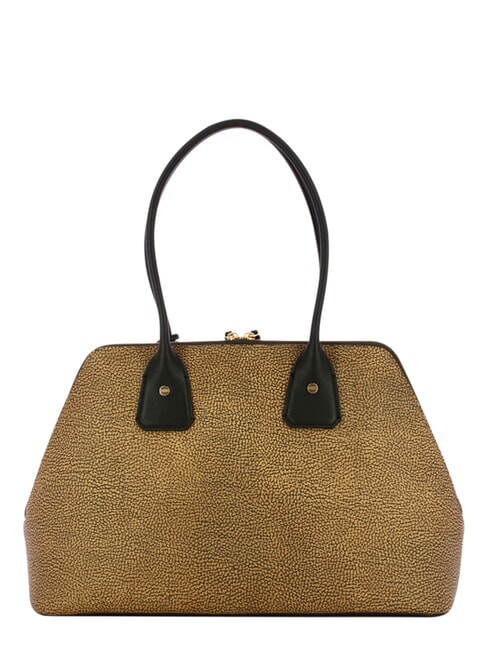 GEMINI Umh&auml;ngetasche natur op / schwarz - Damentaschen