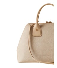 BORBONESE GEMINI Handtasche mit Schulterriemen Sand - Damentaschen - 5