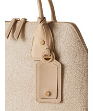 BORBONESE GEMINI Handtasche mit Schulterriemen Sand - Damentaschen - 6