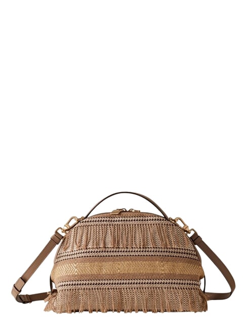 SEXY Handtasche mit abnehmbarem Schulterriemen nat&uuml;rlich - Damentaschen