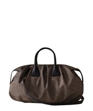 BORBONESE VIS-A-VIS Maxi-Handtasche mit Schulterriemen OP / NATUR / SCHWARZ - Damentaschen - 2