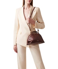 BORBONESE SEXY  Ledertasche mit Schultergurt brule - Damentaschen - 2