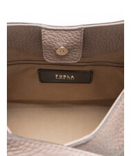 FURLA CAMPIONARIO - ONDA Schultertasche, Leder grauer Stuck - Damentaschen - 4