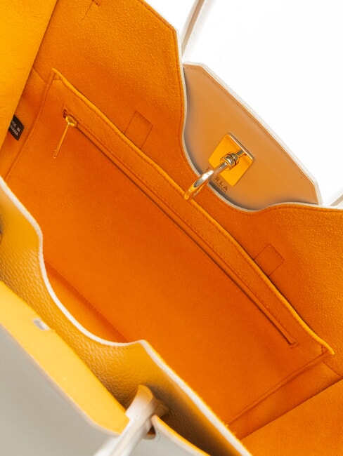 CAMPIONARIO - GENESI Handtasche mit Schulterriemen M&auml;usespeck - Damentaschen