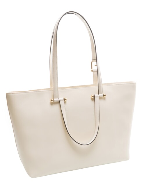 CAMPIONARIO - DUETTO Handtasche / Schultertasche Sahne+Haferflocken int. - Damentaschen