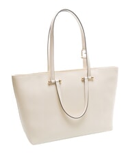 FURLA CAMPIONARIO - DUETTO Handtasche / Schultertasche Sahne+Haferflocken int. - Damentaschen - 2