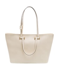 FURLA CAMPIONARIO - DUETTO Handtasche / Schultertasche Sahne+Haferflocken int. - Damentaschen - 3