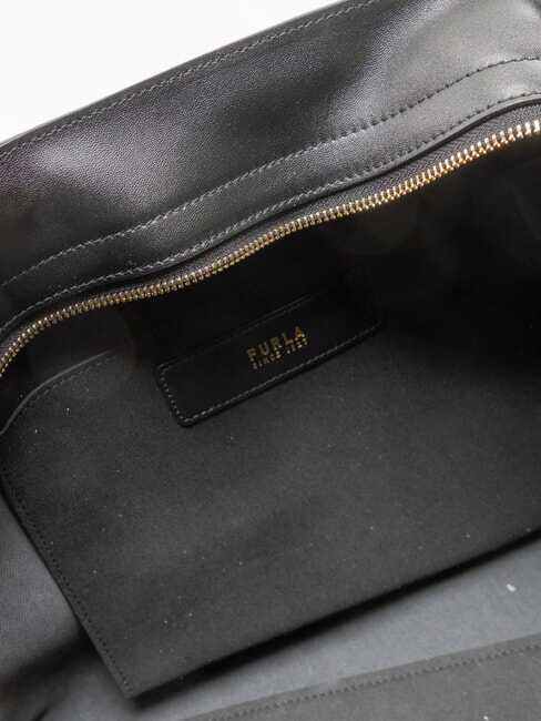 CAMPIONARIO - DUETTO Handtasche / Schultertasche schwarz+schwarz int - Damentaschen