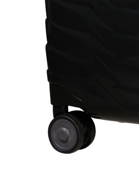 PROXIS Erweiterbarer Handgep&auml;ckwagen SCHWARZ - Handgep&auml;ck