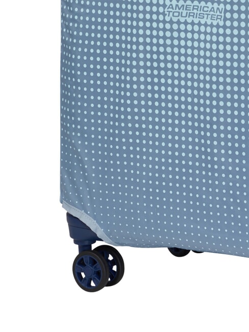 AMERICAN TOURIST. TA Kofferh&uuml;lle, Gr&ouml;&szlig;e M Steinblau/Blau - Reisezubeh&ouml;r