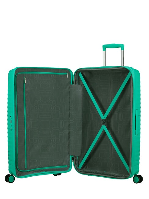 DIABLAST Mittelgro&szlig;er Trolley, erweiterbar, mit TSA-Schloss Cyber Aqua - Harte Trolleys