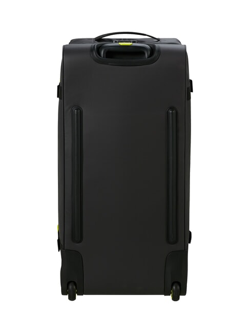 URBAN TRACK gro&szlig;e Reisetasche mit Rollen Schwarz/Limette - Reisetaschen