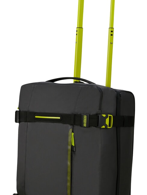 URBAN TRACK Reisetasche, Handgep&auml;ck, mit Rollen Schwarz/Limette - Reisetaschen