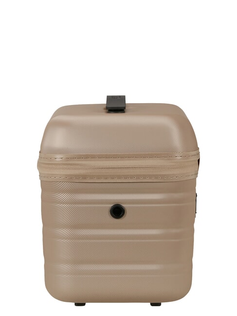 FLASHLINE Stabiler Kosmetikkoffer mit Schultergurt elfenbeingold - Beauty-Case