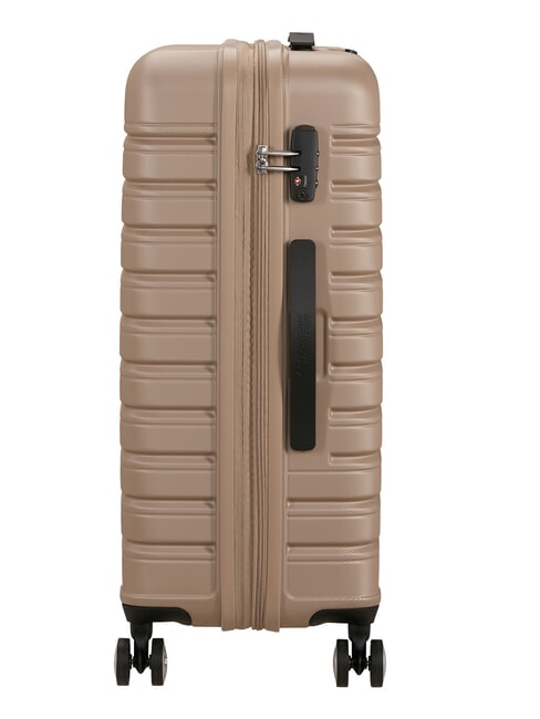 FLASHLINE Mittelgro&szlig;er erweiterbarer Trolley elfenbeingold - Harte Trolleys