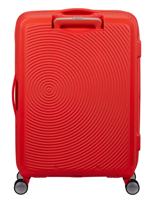 SOUNDBOX SPINNER Mittlerer Trolley, erweiterbar Neonorange - Harte Trolleys