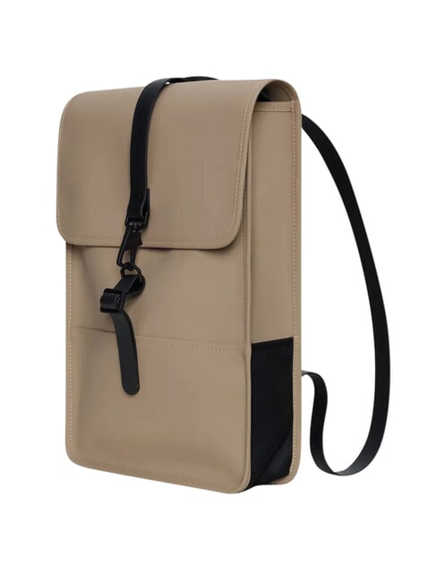 BACKPACK MINI Wasserdichter Rucksack Beige - Rucks&auml;cke f&uuml;r Schule &amp; Freizeit