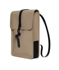 RAINS BACKPACK MINI Wasserdichter Rucksack Beige - Rucks&auml;cke f&uuml;r Schule &amp; Freizeit - 2