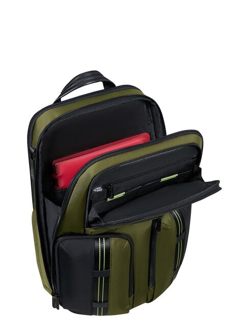 URBAN-EYE 15,6"-Laptop-Rucksack Wasabi/schwarz - PC-Rucks&auml;cke