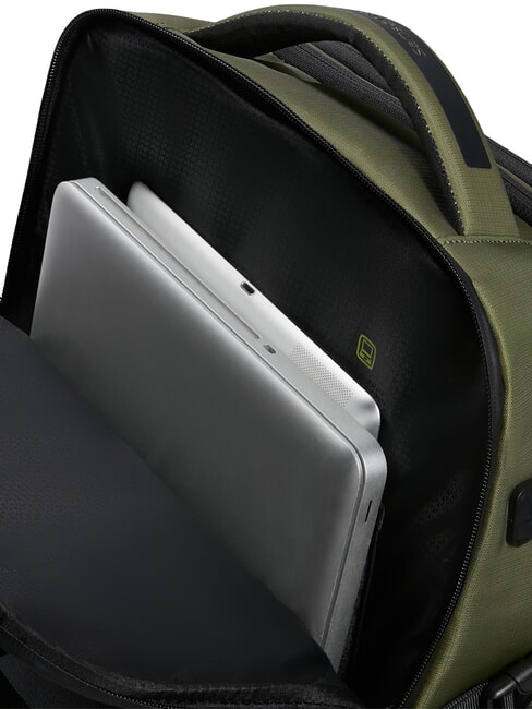 BIZ2GO Tagesausflugsrucksack, 15,6 "PC-Halterung Wasabi/schwarz - PC-Rucks&auml;cke