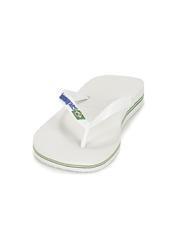 HAVAIANAS BRASIL LOGO Flip-Flops f&uuml;r Herren Wei&szlig; - Schuhe Unisex - 4