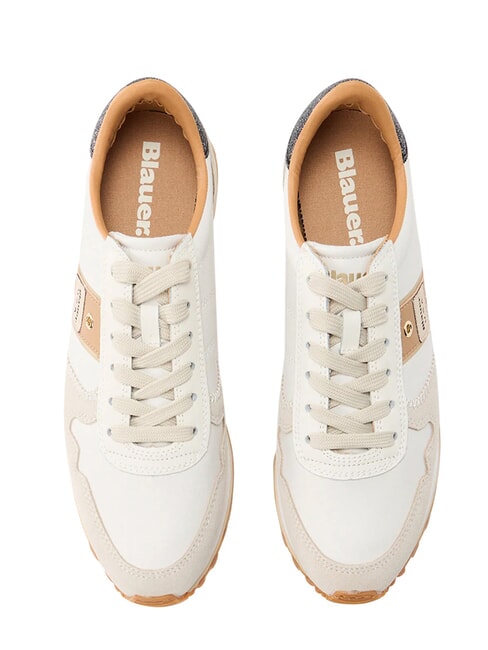 MILLEN Turnschuhe cremefarben/schwarz - Damenschuhe