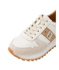BLAUER MILLEN Turnschuhe cremefarben/schwarz - Damenschuhe - 6