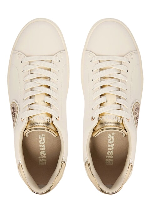 VENUS Turnschuhe Creme/Platin - Damenschuhe